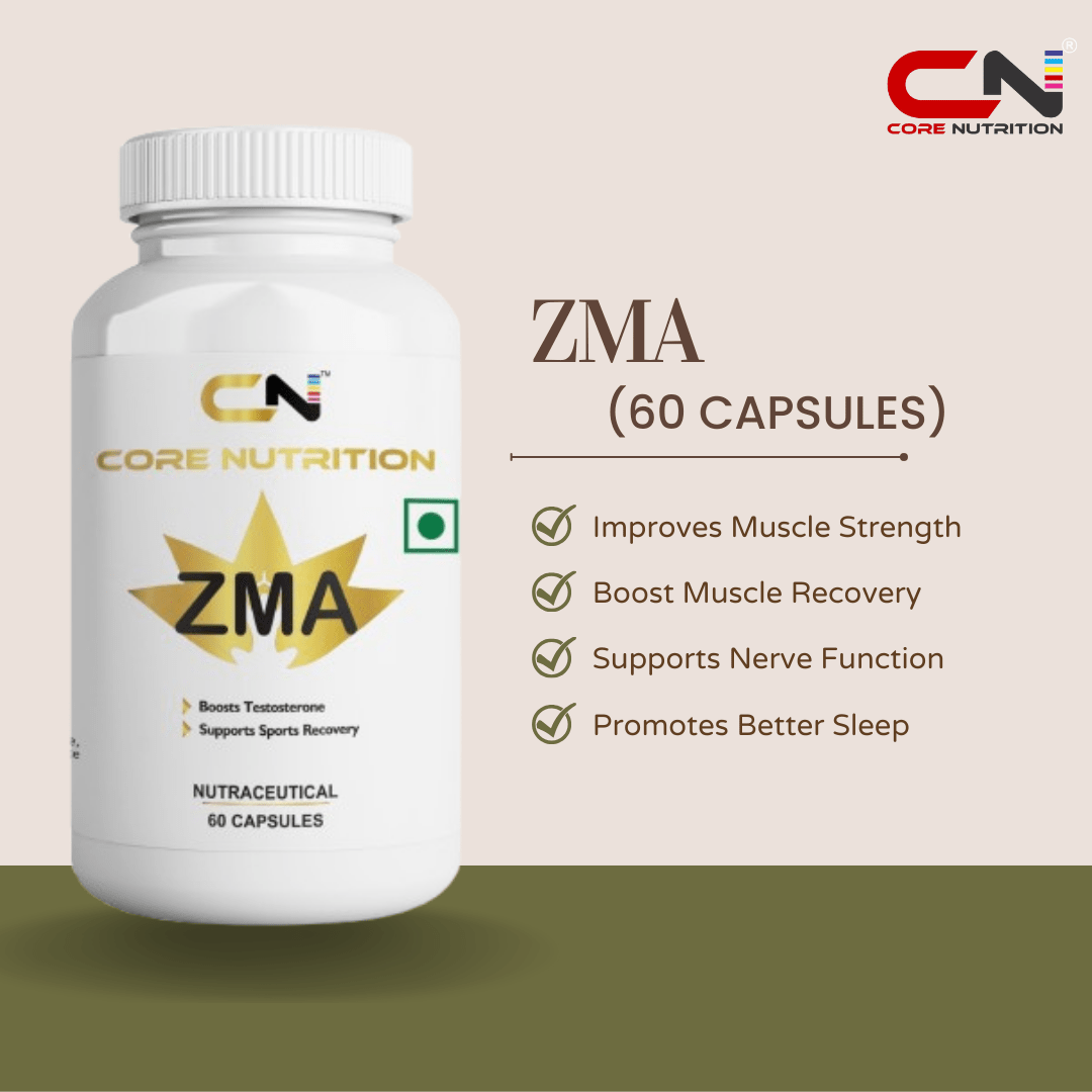 ZMA Capsules - Core Nutrition
