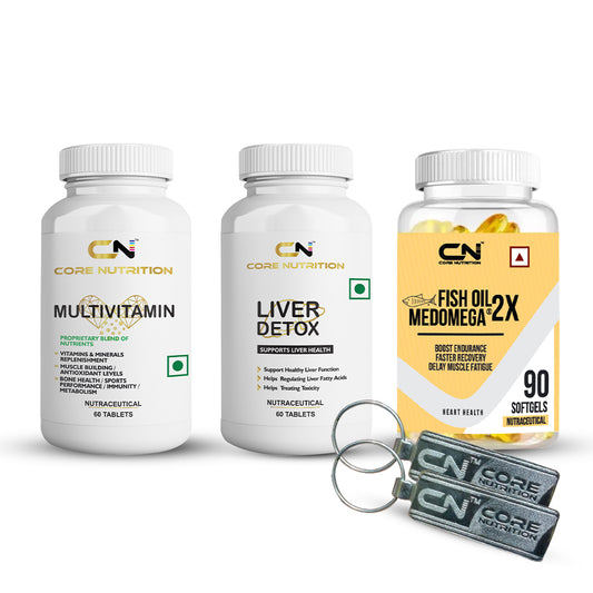 Multivitamins, Liver Detox & Medomega Fish Oil