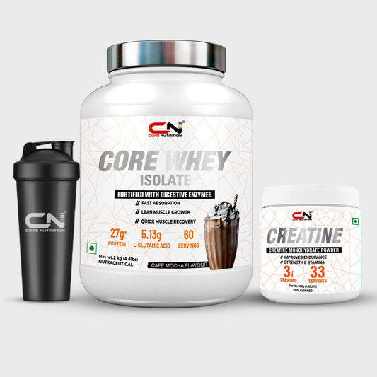 Core whey Isolate & Creatine