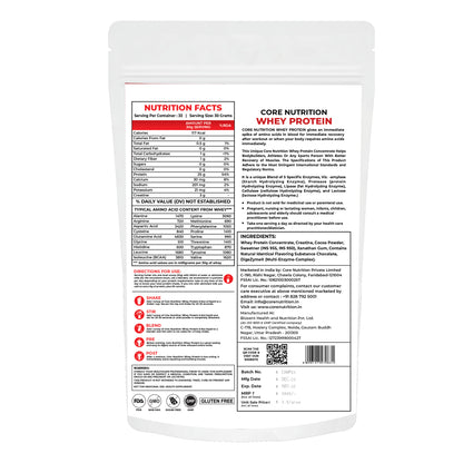 Core Nutrition - Whey Protein Chocolate