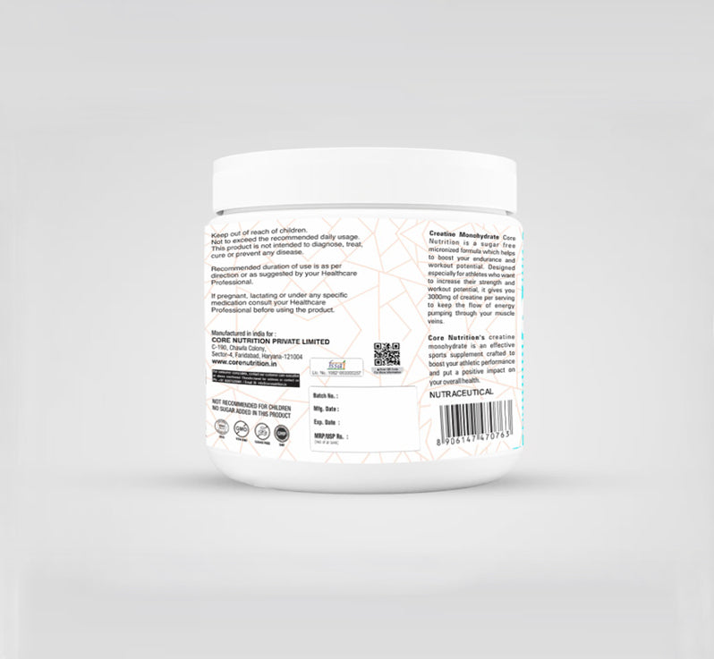 Core Nutrition - Creatine Monohydrate Powder