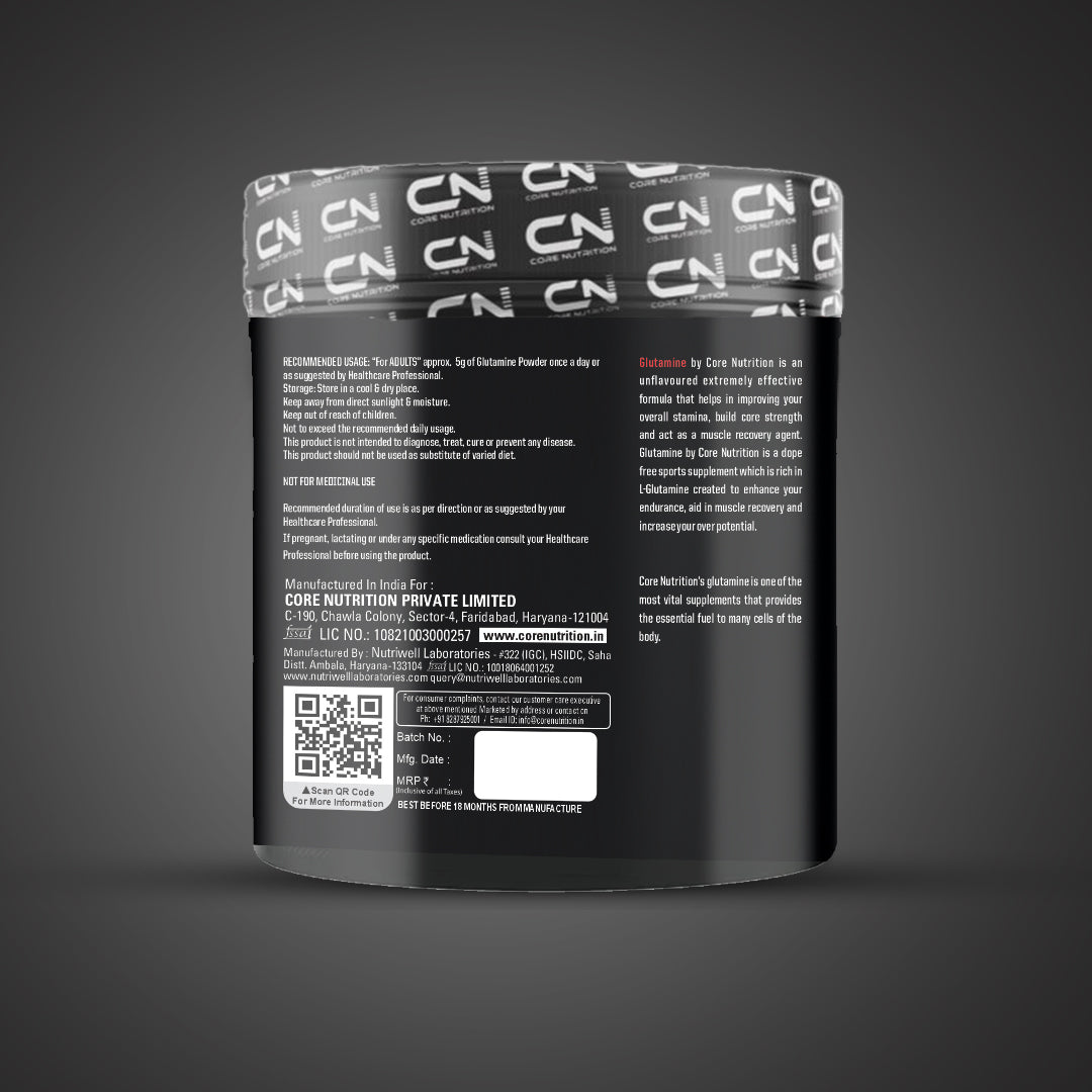 Core Nutrition L-Glutamine Powder