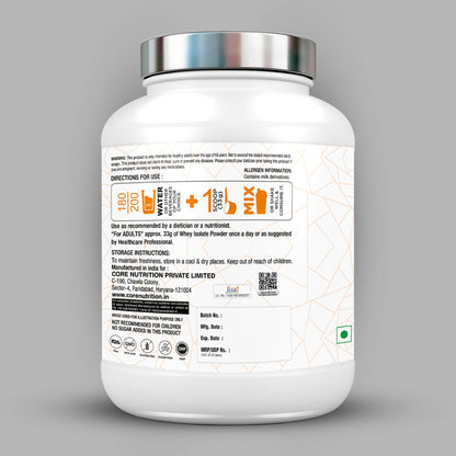 Core Whey -  Isolate & Hydrolysate