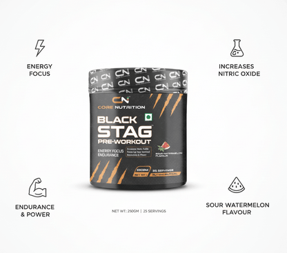 Black Stag Pre - workout - Core Nutrition