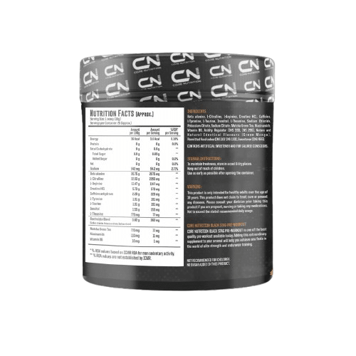 Black Stag Pre - workout - Core Nutrition