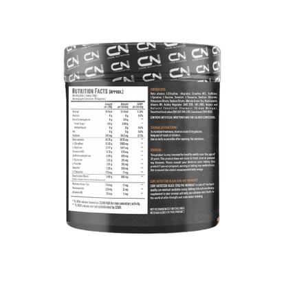 Black Stag Pre - workout - Core Nutrition
