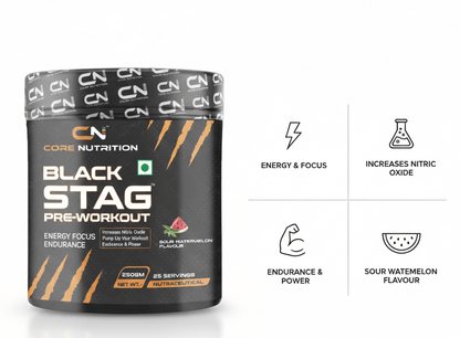 Black Stag Pre - workout - Core Nutrition