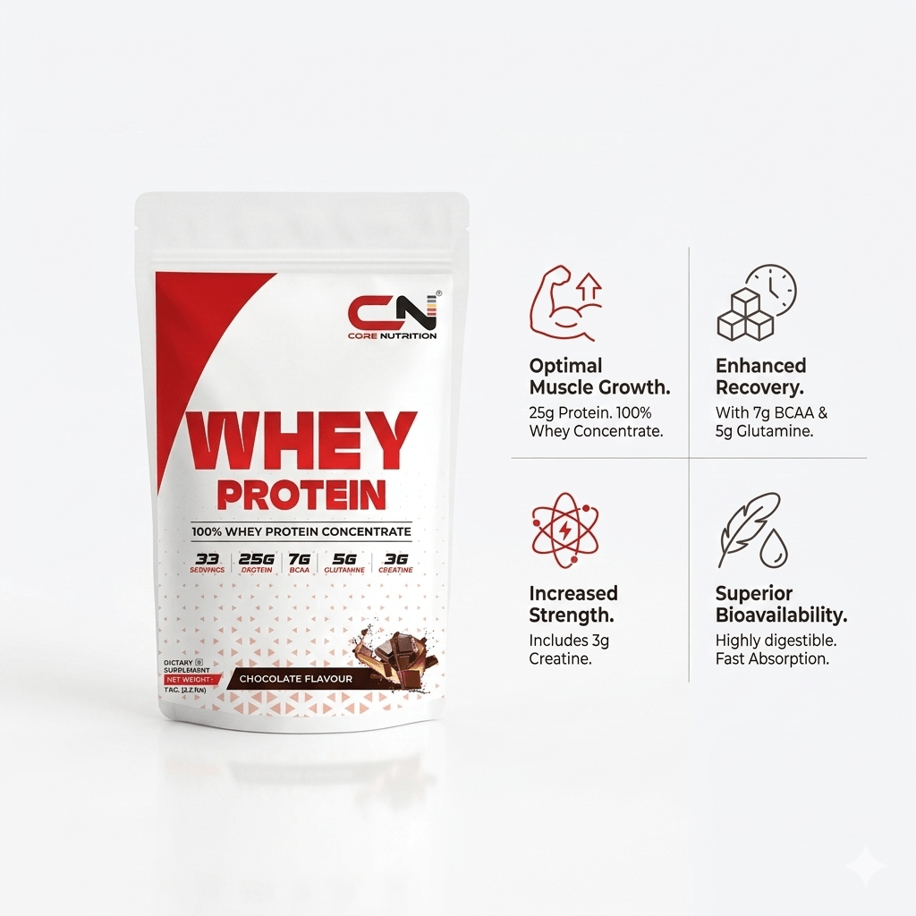 Black stag Pre workout, Whey Protein & Core One Intra Workout - Core Nutrition
