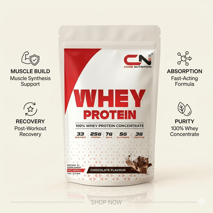 Core Nutrition - Whey Protein Chocolate - Core Nutrition