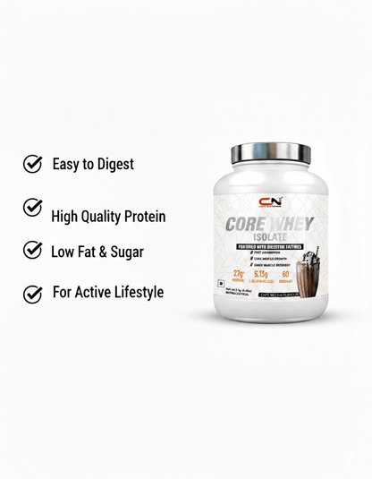 Core Whey - Isolate & Hydrolysate - Core Nutrition