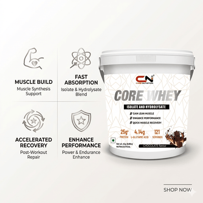 Core Whey - Isolate & Hydrosylate - Core Nutrition