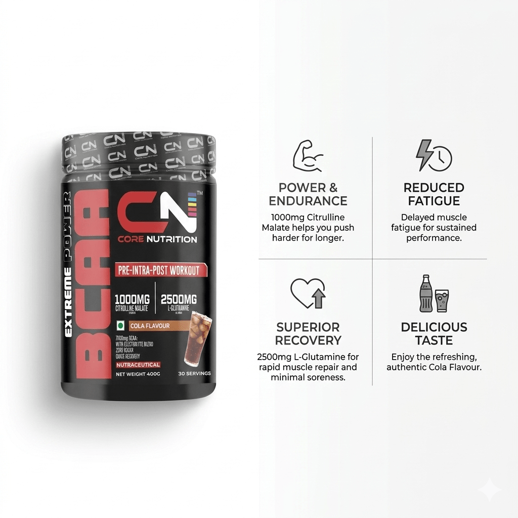 Extreme Power BCAA - Core Nutrition