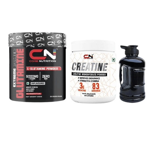 Glutamine & Creatine 250 gm – Core Nutrition
