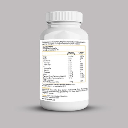 ZMA Capsules - Core Nutrition